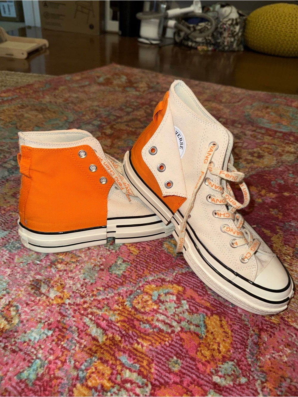 Feng Chen Wang x Converse Chuck 70 2-in-1 High Orange Egret Men’s 8.5/Women’s 10